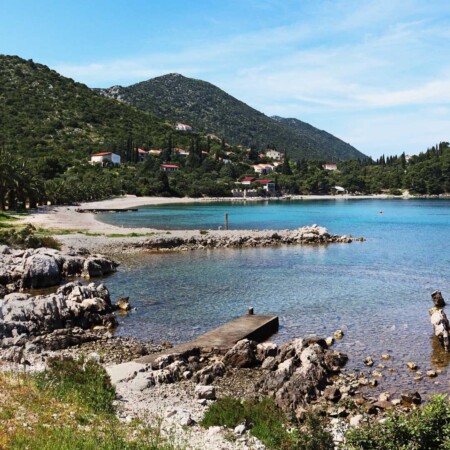 Pelješac plaže - Trpanj - Plaža luka i Vrila