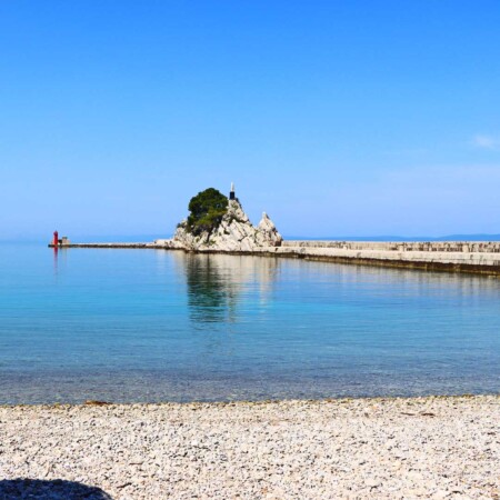 Pelješac plaže - Trpanj - Plaža na pristaništu - Croatia